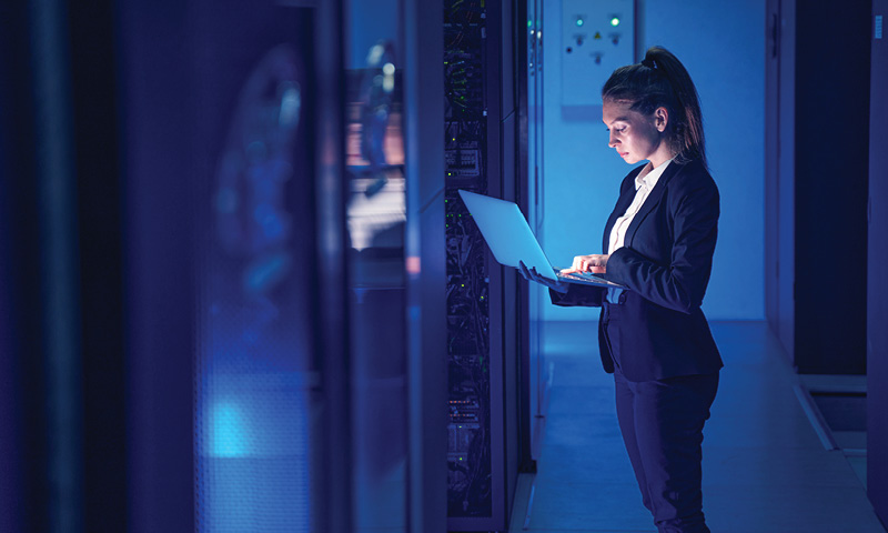 Enterprise server hardware in a data center